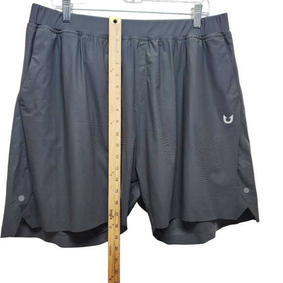 Northgard Mens Size 2XL Gray Quick-Dry Activewear Shorts - Picture 4 of 7